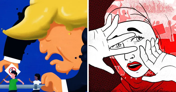 I've Been Working As An Editorial Illustrator For Awhile Now. Here Are Some Of My Favorite Illustrations