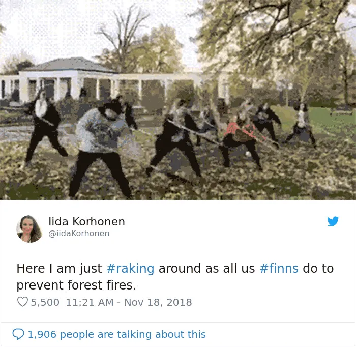 Trump Claims Finland ‘Rakes’ Their Forests To Prevent Fires, And Here Are 43 Of The Best Responses