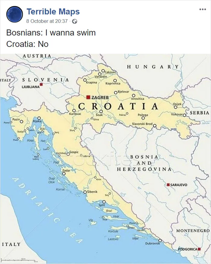 Bosnians: I Wanna Swim;  Croatia: No
