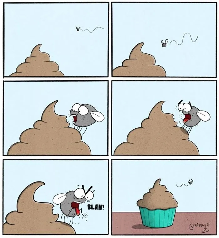 40 Hilarious And Dark Comics With A Sudden Twist By Scribbly G