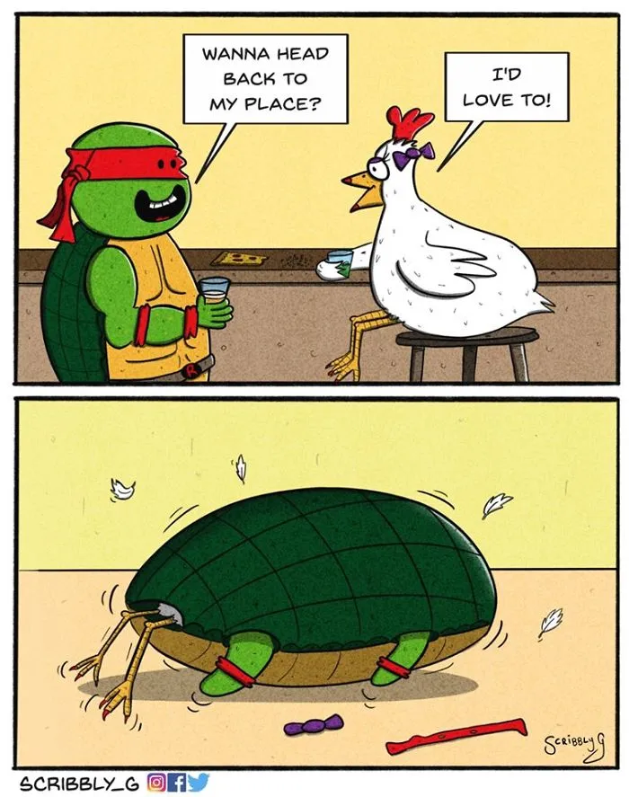 40 Hilarious And Dark Comics With A Sudden Twist By Scribbly G