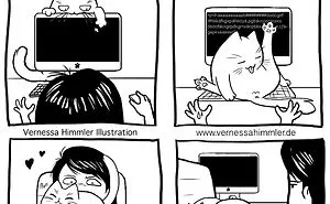 42 Hilarious Comics That Capture My Life With Two Cheeky Cats