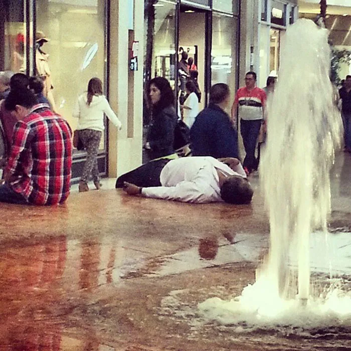 49 "Miserable Men" Hilariously Captured While Their Women Were Shopping