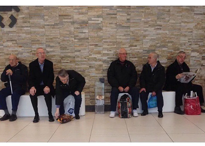 49 "Miserable Men" Hilariously Captured While Their Women Were Shopping