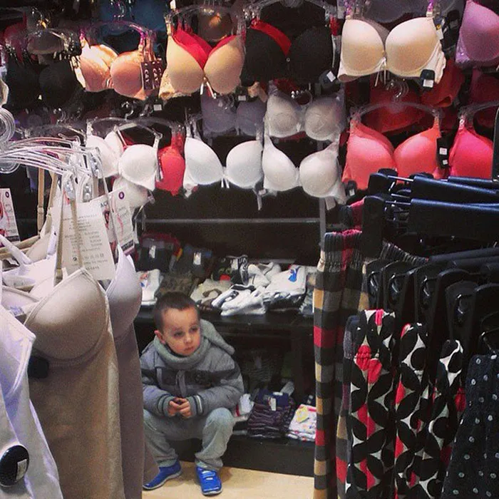 49 "Miserable Men" Hilariously Captured While Their Women Were Shopping