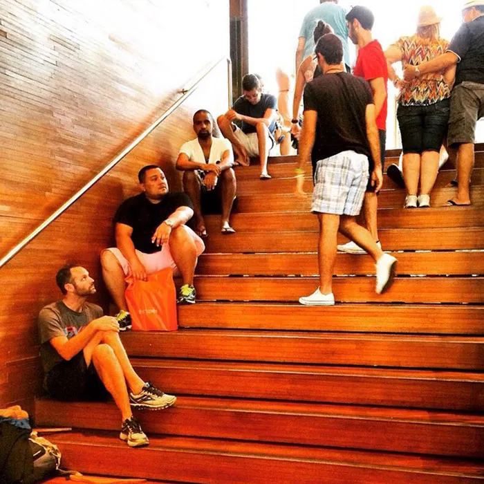 49 "Miserable Men" Hilariously Captured While Their Women Were Shopping