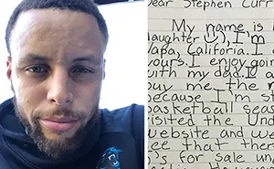 9-Year-Old Girl Writes A Letter To NBA Star Steph Curry Complaining His Shoes Are Only For Boys, He Responds With A Gift