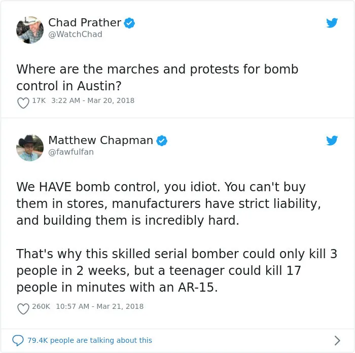 22 Epic Comebacks To Pro-Gun Activists