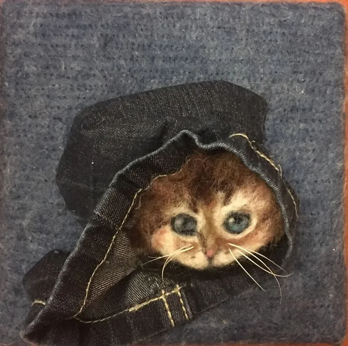 Wool Painting By Tanja Virkki-Michels