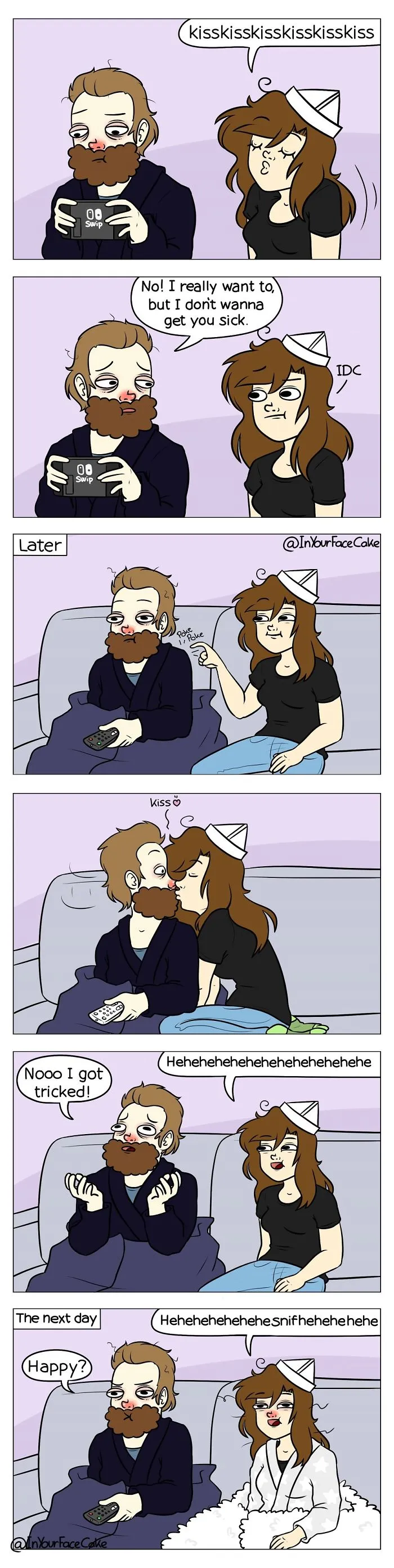 Danish Artist Illustrates Life With Her Boyfriend In 30 New Silly Comics