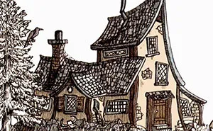 I Spent The Whole Of October Drawing A Fantasy City And Every Building Has A Story