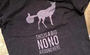 My 12 Year Old Son's Questionable Slogan For Our Petting Farm Went Viral And Now Amazon Sell It On Their Shirts :)