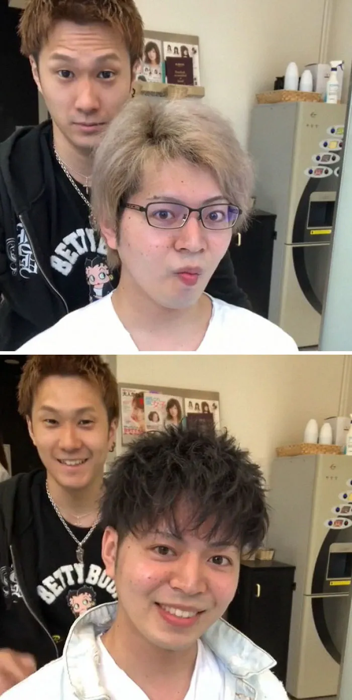 Japanese Barber Shows Just How Much Difference A Good Haircut Can Make