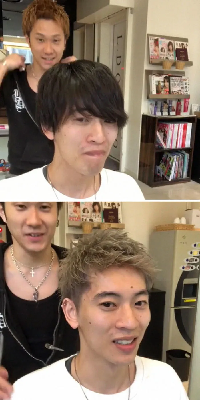 Este barbero japonés muestra la gran diferencia que puede marcar un buen corte de pelo