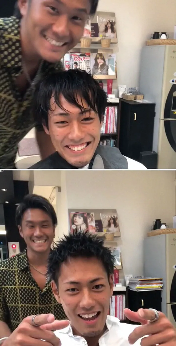 Este barbero japonés muestra la gran diferencia que puede marcar un buen corte de pelo