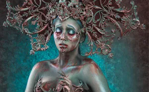 I Began Experimenting With Makeup When I Was 14, Now I Use It To Create These Dark Characters