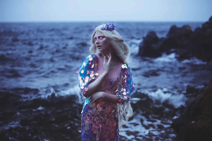 I Created A Dark Fantasy Photography Series About Mermaids Forced To Live On Land