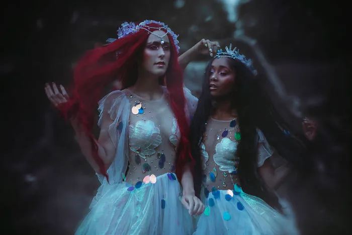 I Created A Dark Fantasy Photography Series About Mermaids Forced To Live On Land