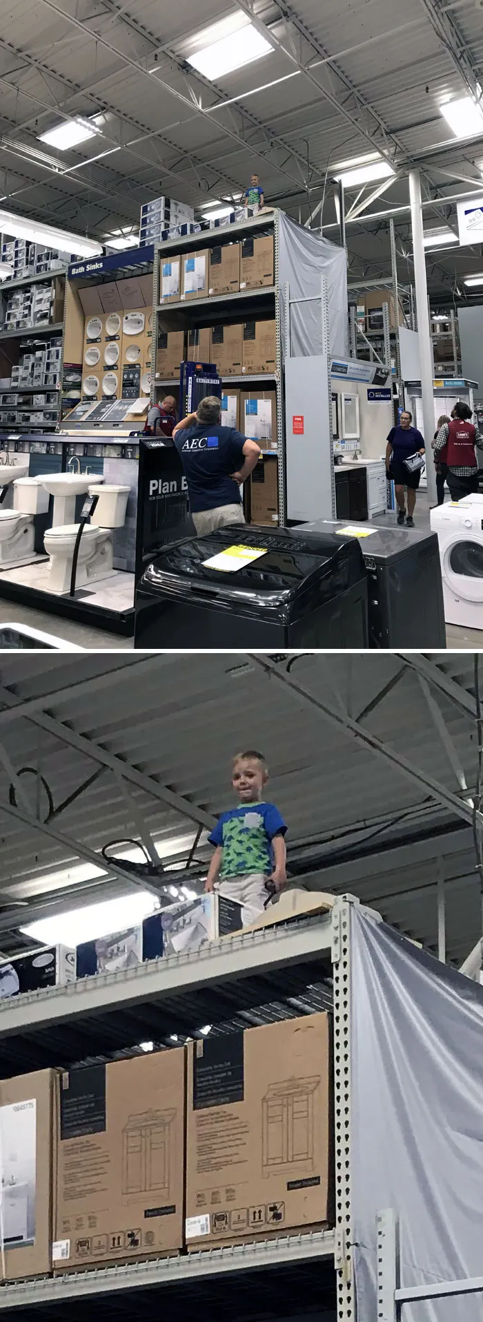 Escuché a este niño llamando a su padre y cuando miré...