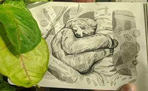 Since Childhood I Have Been Amazed By Nature Films, So I Dedicated My Inktober Drawings To David Attenborough (30 Pics)