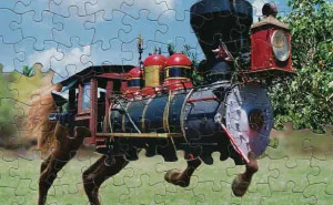 Artist Comes Up With Genius Way To Use Puzzles, Sells The Result For Up To $650
