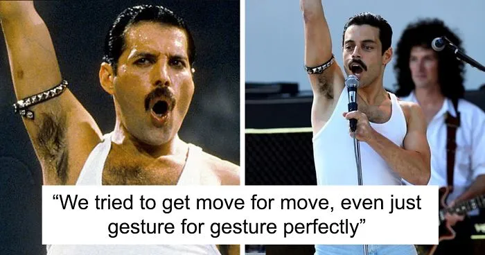 Someone Made A Side-By-Side Comparison Of Rami Malek And Freddie Mercury An Live Aid, And It's Like Watching The Same Person