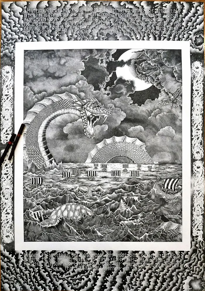 16 Million Dots And 1 200 Hours Later, I 'M Happy To Present You Ragnarok!