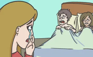 La diferencia entre las expectativas y la realidad de las relaciones en 20 ilustraciones