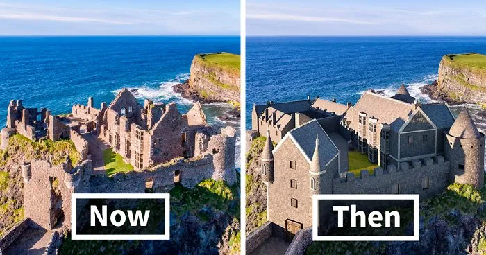 This Is How 6 Castles Across The UK Looked Before Falling Into Disrepair