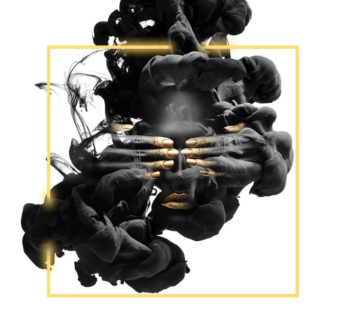 I Create Digital Artwork Using A Technique Called "Double Exposure" To Cope With Trauma In My Life