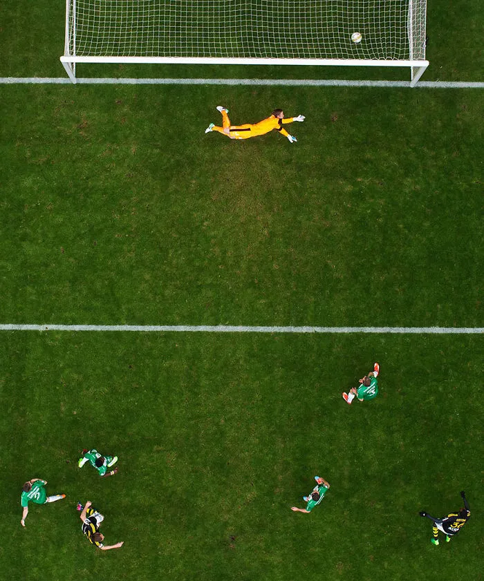 Derby Goal, Sweden (Honorouble Mention In Sports In Action Category)