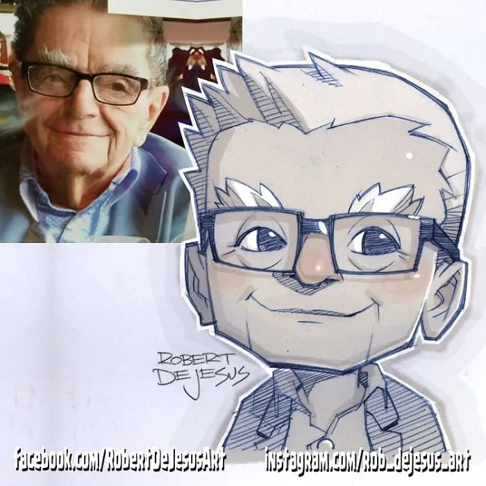 Illustrator Turns People And Their Pets Into Cartoon Characters (New Pics)