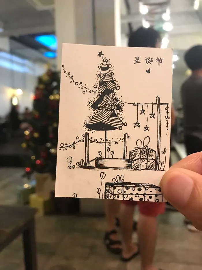 I Spent 3 Weeks Drawing Christmas Trees For The Upcoming Christmas