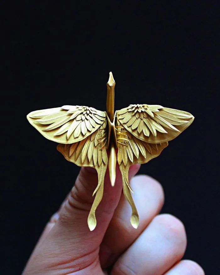 Some Time Ago I Challenged Myself To Create An Origami Crane Every Day For 1000 Days (New Pics)