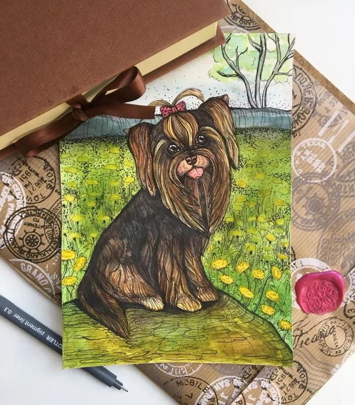 I Use Watercolor And A Black Pen To Create Illustrations That Inspire People To See The Beauty Of Nature
