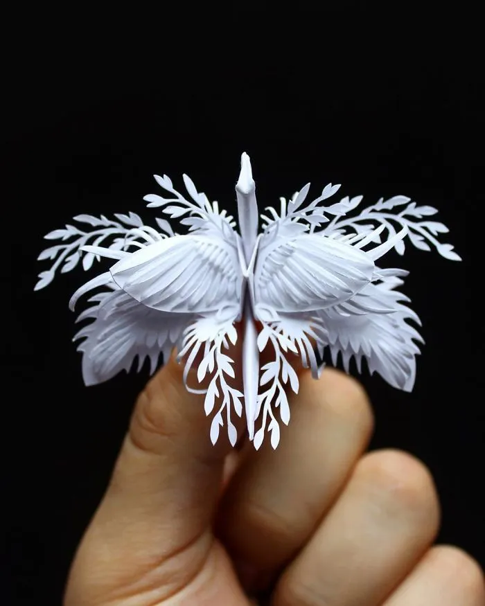 Some Time Ago I Challenged Myself To Create An Origami Crane Every Day For 1000 Days (New Pics)