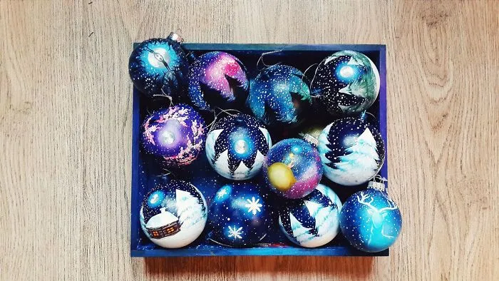 Want Your Christmas To Be Magical? Then Grab One Of These Surrealistic Hand-Painted Ornaments!