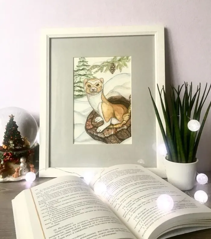 I Use Watercolor And A Black Pen To Create Illustrations That Inspire People To See The Beauty Of Nature