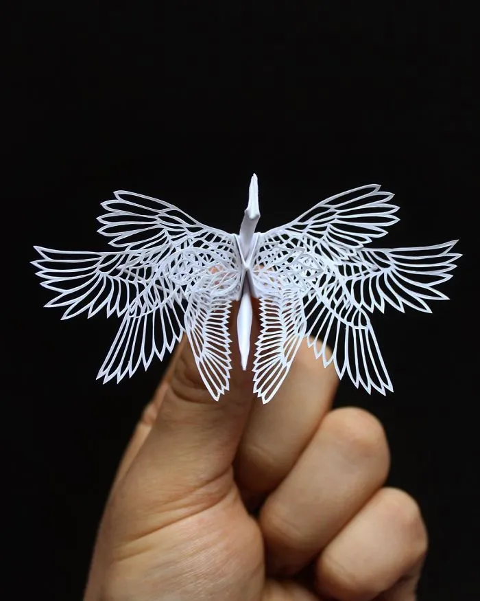 Some Time Ago I Challenged Myself To Create An Origami Crane Every Day For 1000 Days (New Pics)
