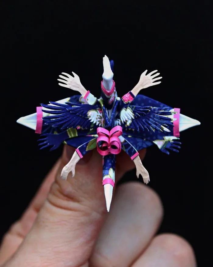 Some Time Ago I Challenged Myself To Create An Origami Crane Every Day For 1000 Days (New Pics)