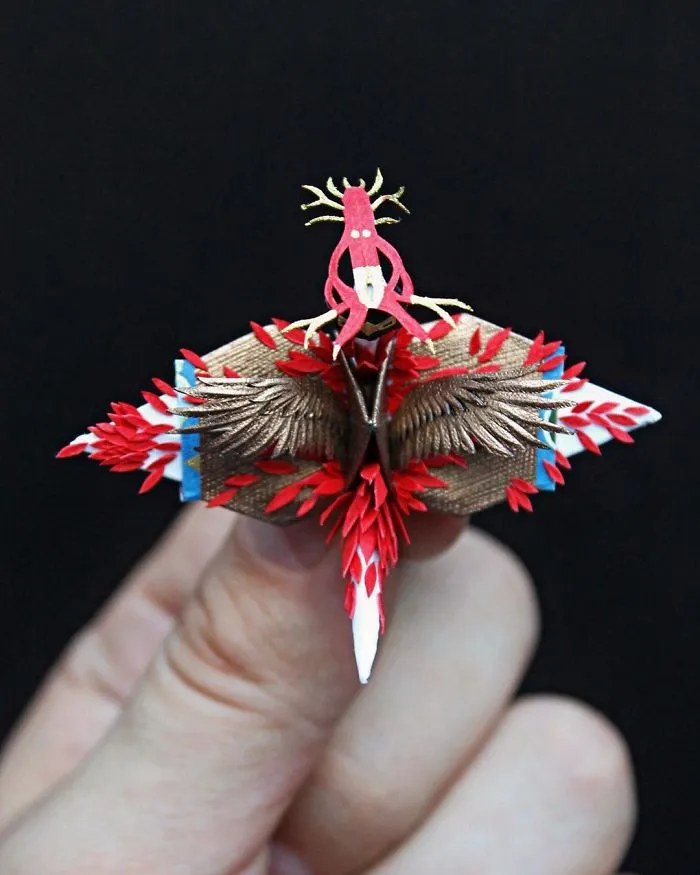 Some Time Ago I Challenged Myself To Create An Origami Crane Every Day For 1000 Days (New Pics)