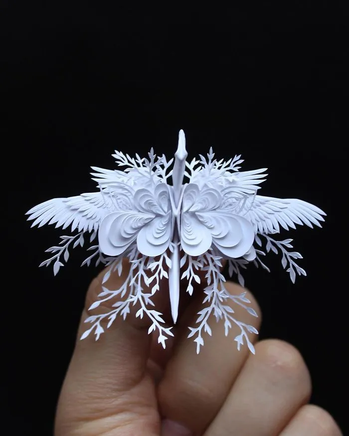 Some Time Ago I Challenged Myself To Create An Origami Crane Every Day For 1000 Days (New Pics)