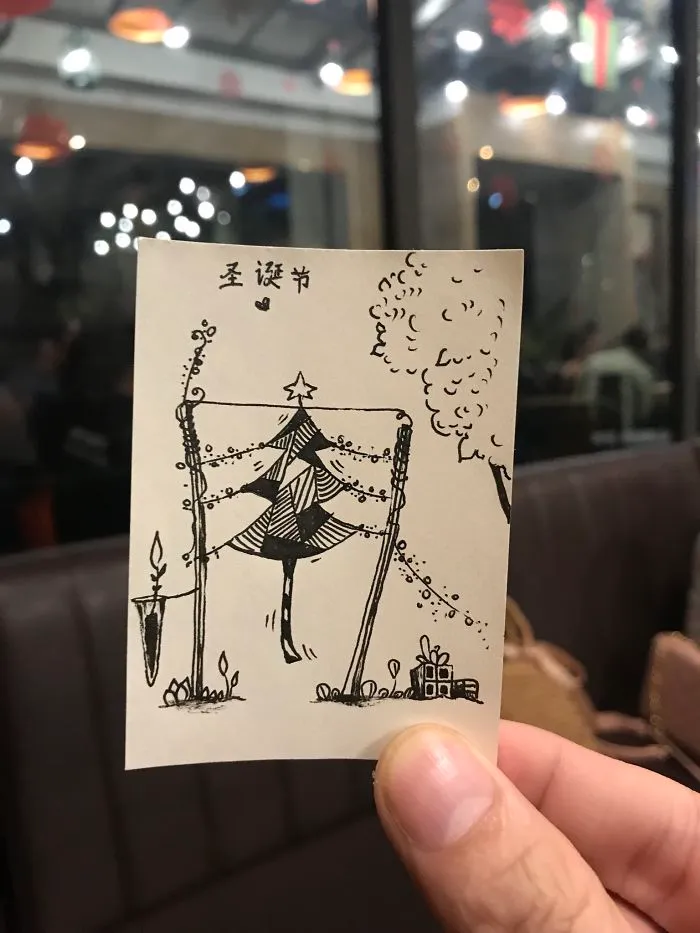 I Spent 3 Weeks Drawing Christmas Trees For The Upcoming Christmas