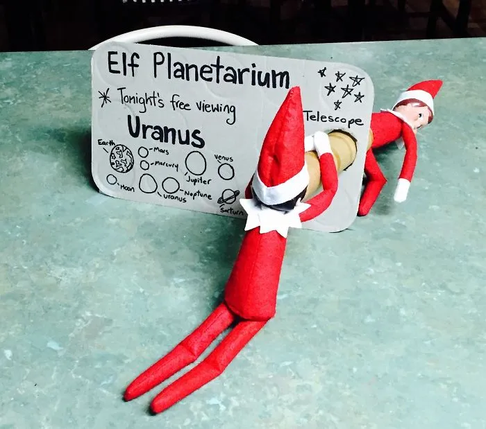 Elf Planetarium. Tonight's Free Viewing Uranus