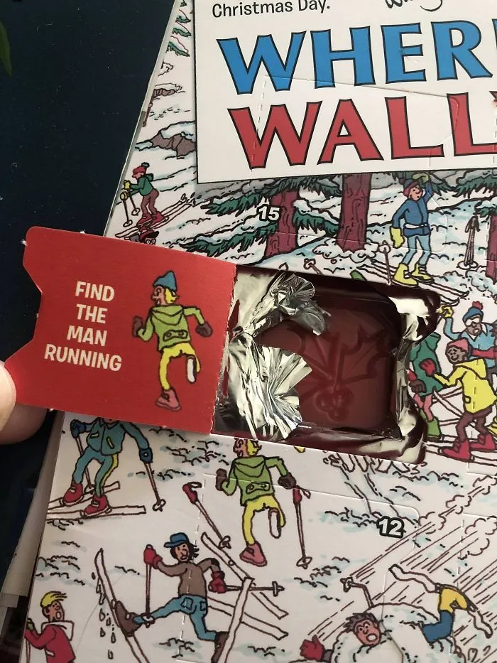 Mi calendario de adviento de "¿Dónde está Wally?" no está siendo un gran desafío