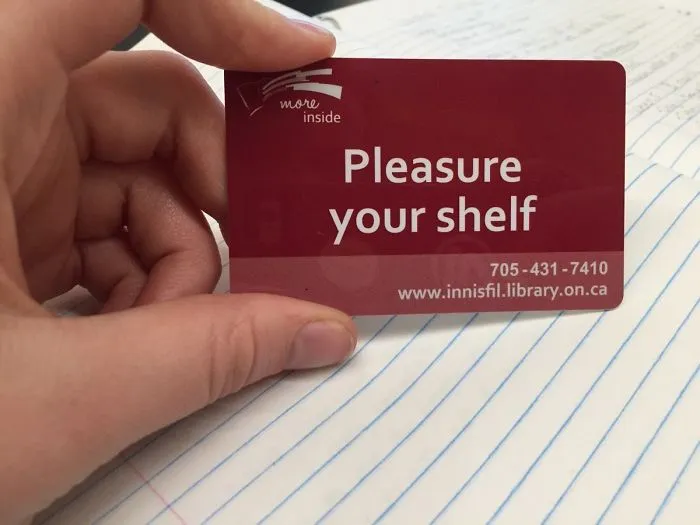Girlfriends Library Card