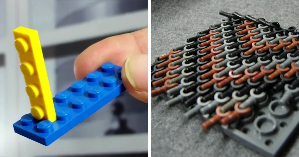 La gente comparte técnicas de construcción de LEGO "ilegales" y en realidad son geniales