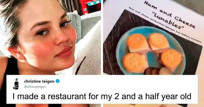 Chrissy Teigen Created A Real Menu For Her Picky 2-Year-Old And It's Hilarious