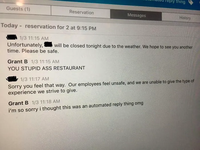 Well That Was A Quick Turnaround