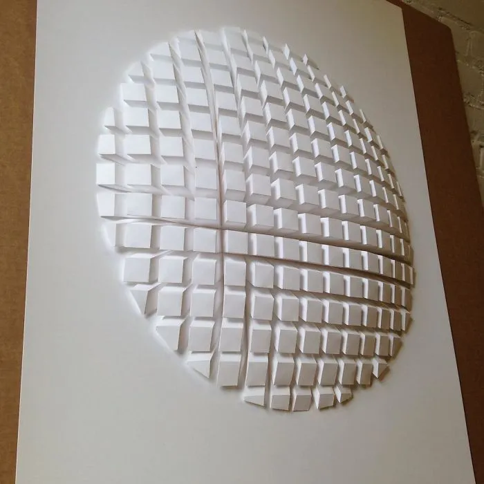 The Way This Engineer Turns Simple Sheets Of Paper Into Geometric Art Is Amazingly Satisfying (30 Pics)